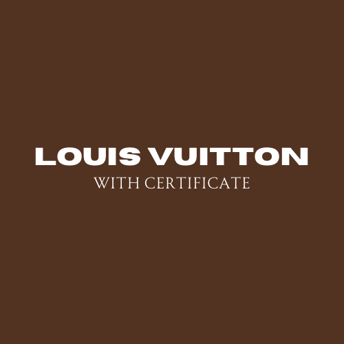 Louis Vuitton Authentication service with certificate