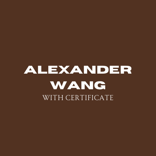 Alexander Wang Authentication Service with Certificate