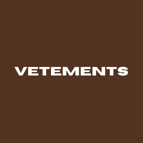 VETEMENTS AUTHENTICATION SERVICE
