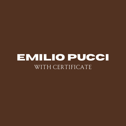 Emilio Pucci Authentication Service with Certificate