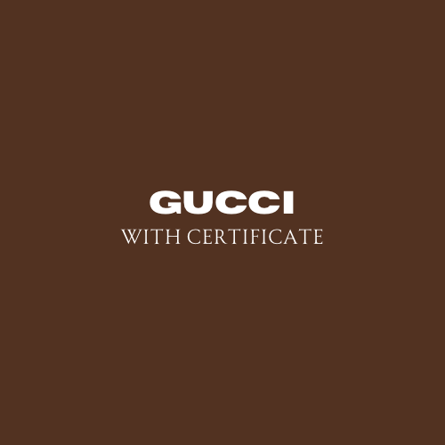 Gucci Authentication Service with certificate