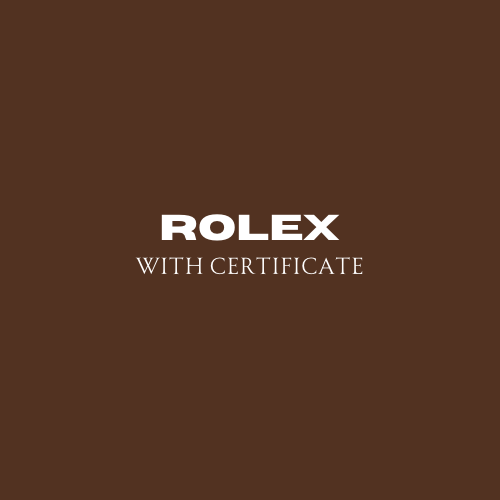 Rolex Authentication Service with Certificate