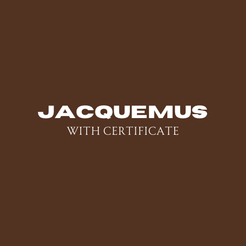 Jacquemus Authentication service with certificate