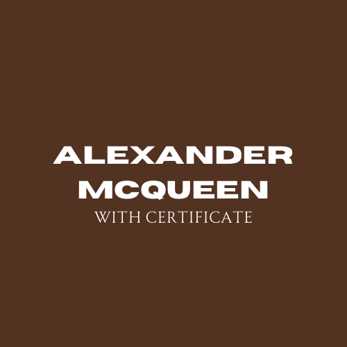 Alexander McQueen Authentication Service with Certificate 