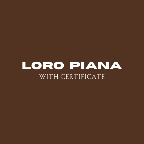 Loro Piana Authentication Service with certificate