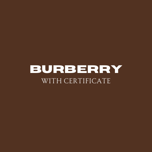 Burberry Authentication Service with certificate