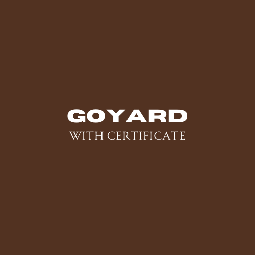 Goyard Authentication service with certificate