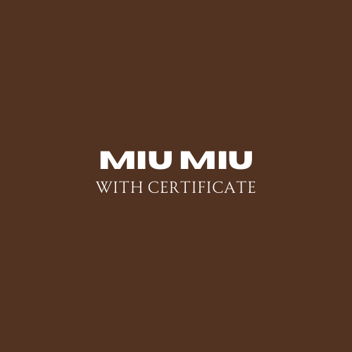 Miu Miu Authentication Service with Certificate