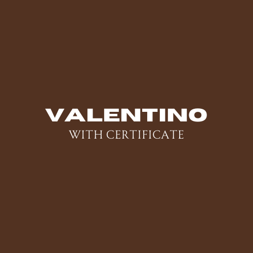 Valentino Authentication Service with certificate