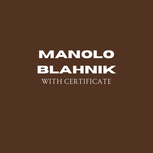 Manolo Blahnik Authentication Service with certificate