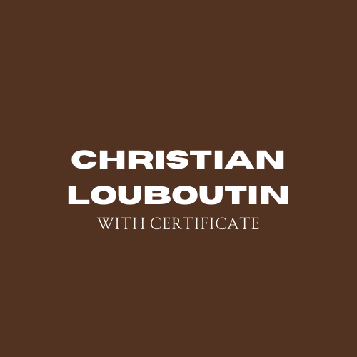 Christian Louboutin Authentication Service with certificate